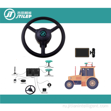 Autosteering использует GNSS и RTK для навигации тракторов